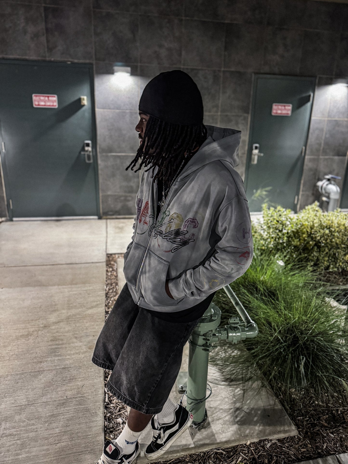 gray valley hoodie
