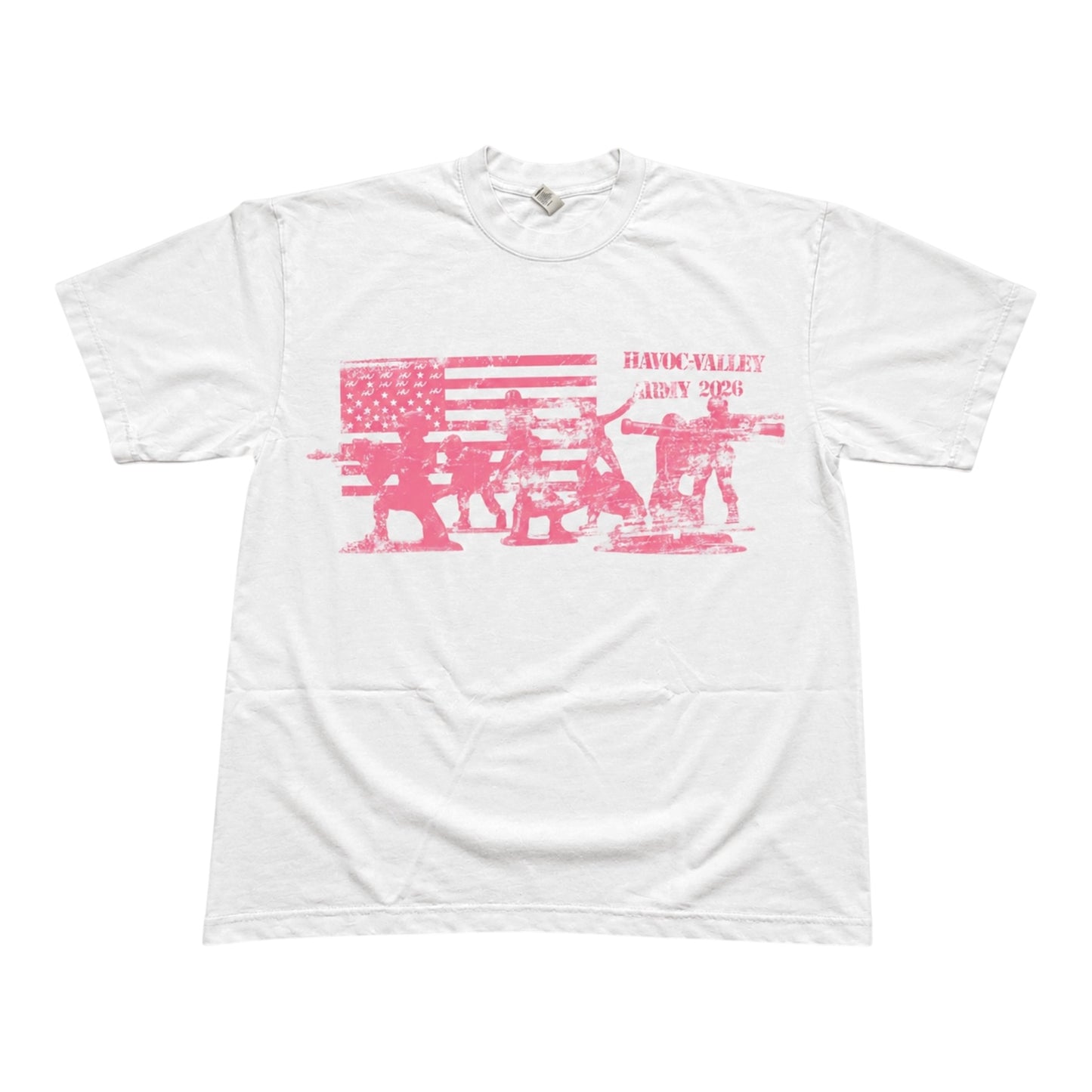 valley corps pink tee