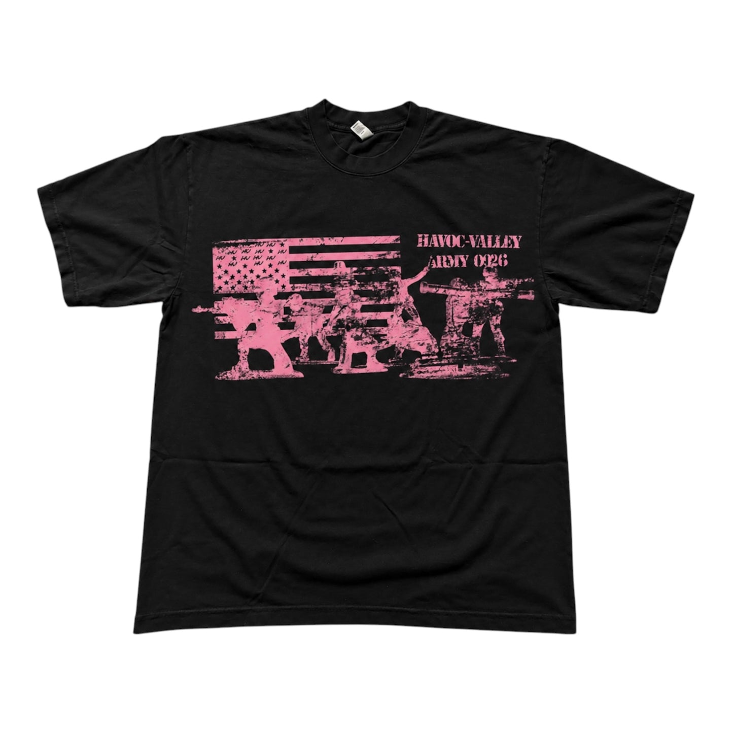 valley corps pink tee